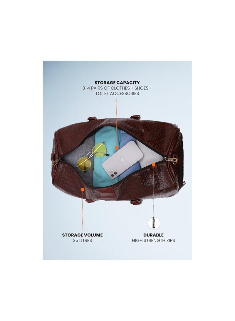 Fur Jaden Bags Fur Overnight Bag FUR JADEN Fur Jaden Weekender