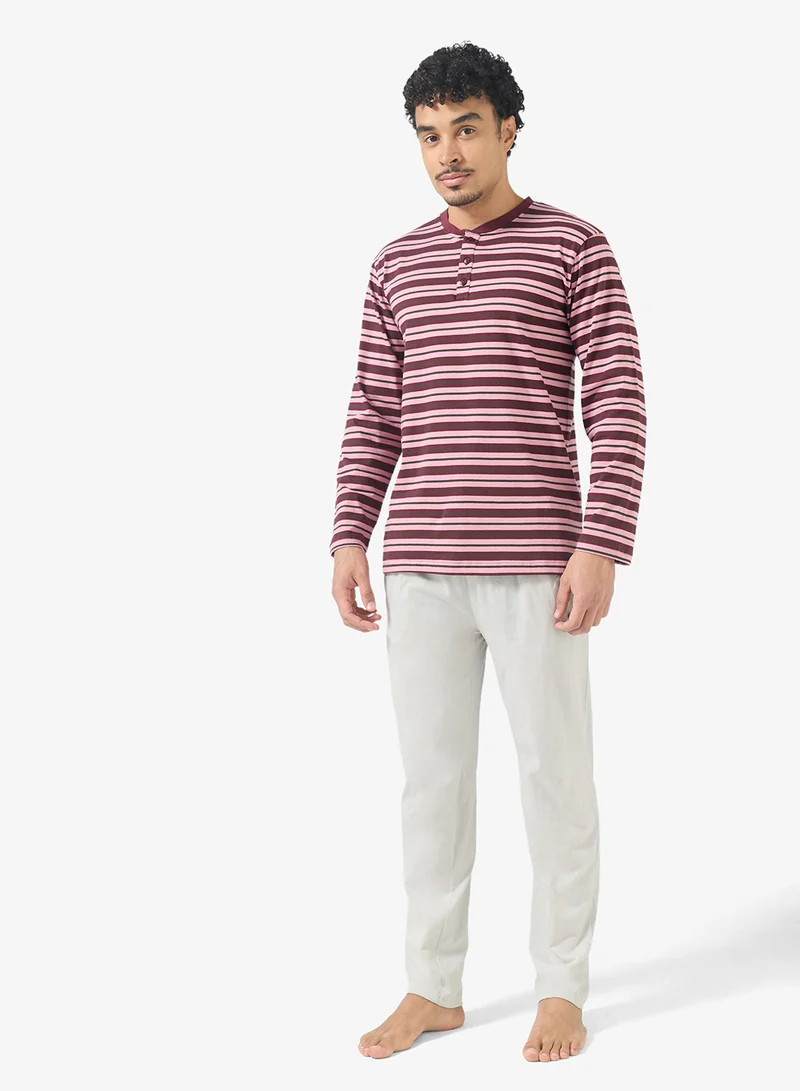 Nightwear T-Shirt & Pants Set