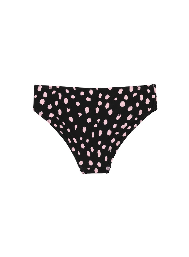 MINOTI Girls Bikini Set with Allover Print and Ruffle Top  - Image 5