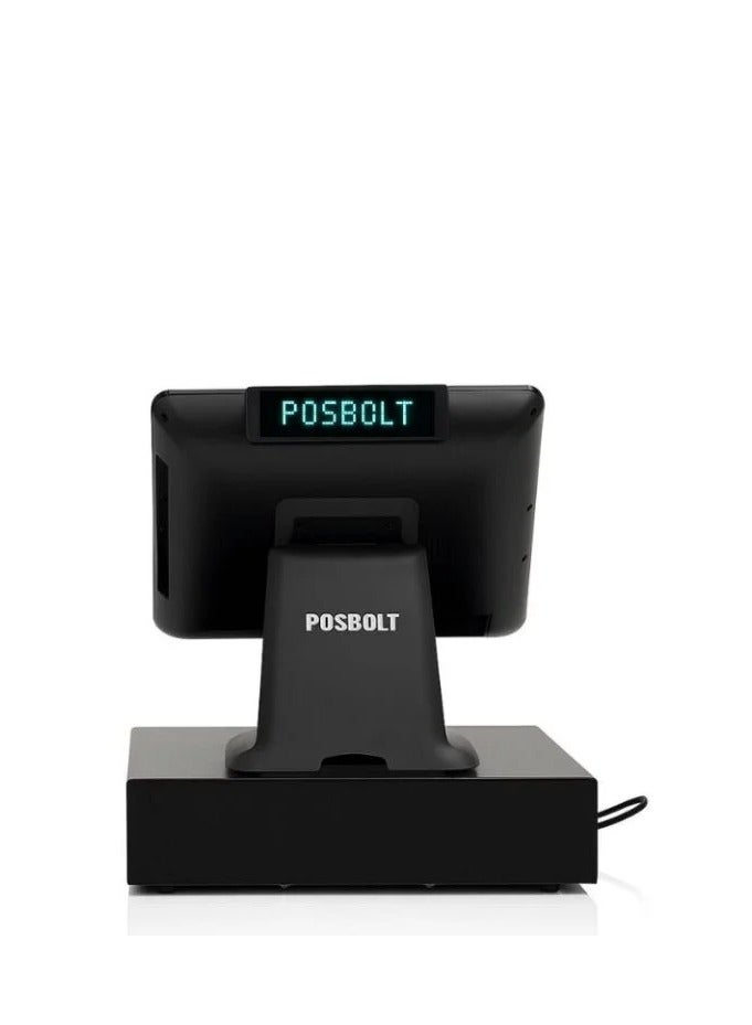 بوسبورت مجموعة نظام نقاط البيع بالتجزئة POSBOLT مع البرنامج (i5، ذاكرة وصول عشوائي 8 جيجابايت، قرص SSD 256، شاشة تعمل باللمس مقاس 15 بوصة مع محرك أقراص متغير التردد) - Image 2
