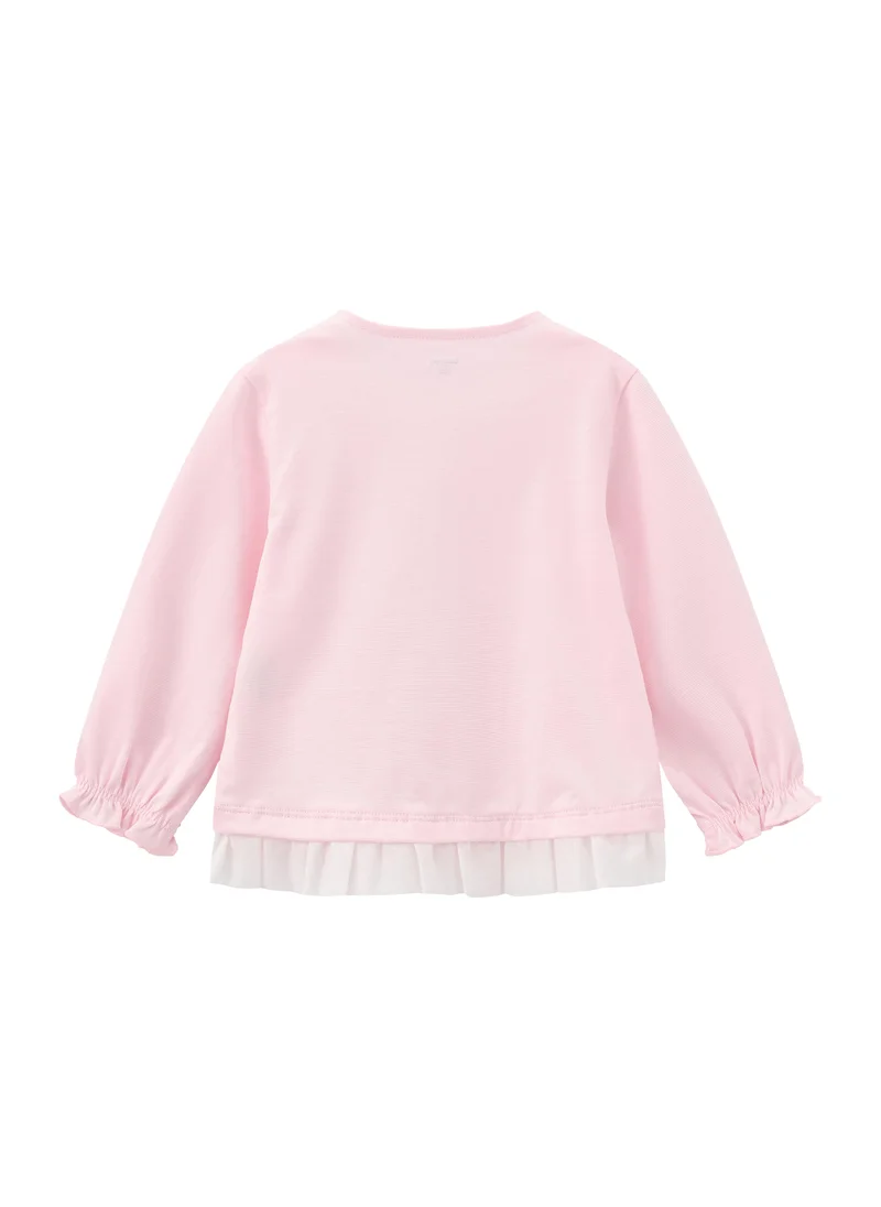 Balabala Pink Baby Girls Round v-neck long-sleeved T-shirt for Women | Best Price UAE
