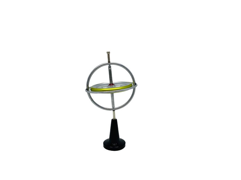 TEDCO Classic Gyroscope â€“ Nostalgic Carton Edition - Timeless STEM Toy Since 1917 â€“ Teaches Motion, Balance & Inertia â€“ Made in USA - Image 2