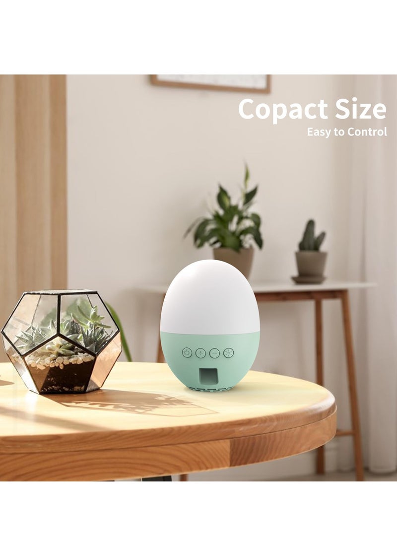 Wireless Baby White Noise Machine with 5 Color Night Light, Portable Sound Machine, 13 Soothing Sounds and Music, Adjustable Volume, Memory Function, Ideal for Kids, Home, Travel