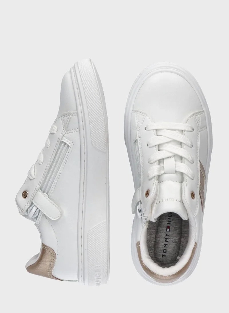 TOMMY HILFIGER Kids Lace Up Sneakers