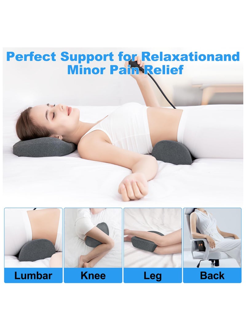 SYOSI وسادة عنق قابلة للتعديل، وسادة شكلية لتخفيف آلام الرقبة، وسادة ذاكرة متعددة الوظائف ergonomics، ارتفاع قابل للتعديل بحرية، مثالية لدعم العمود الفقري والرقبة أثناء النوم. - Image 2