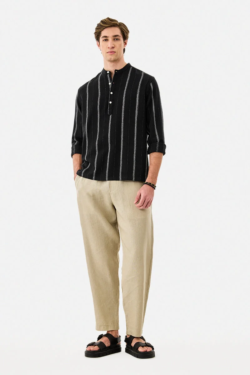 SNITCH Chinese Collar Kurta Shirt