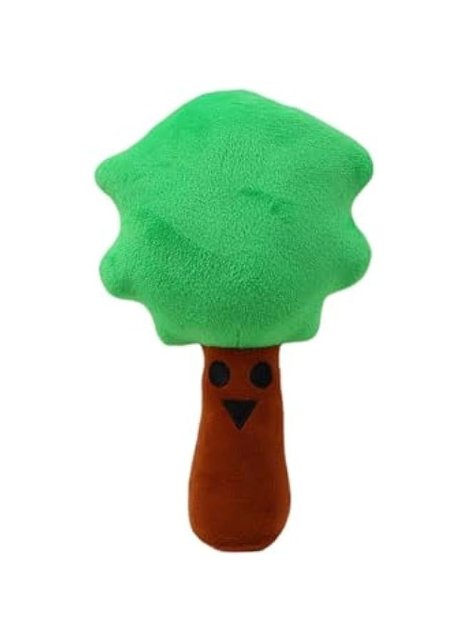 Loquat Sprunki Plush, Stuffed Figure Pillow for Horror Game Fans for Room Decor (Mr.Tree) - Image 1