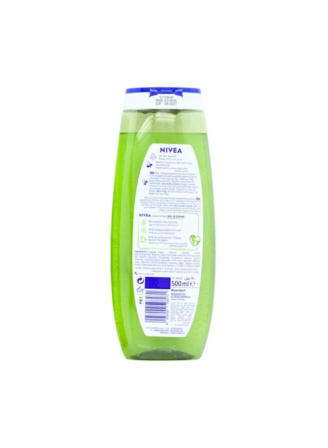 Nivea Lemongrass & Oil Shower Gel 500ml - Image 2