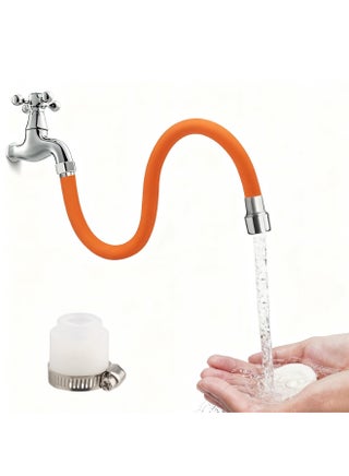 Kitchen Sink Faucet Aerator Extension Kit, Anti Splash Attachment, Can be fitted to Kitchen, Sink Faucets, Bathroom Taps and Lavatory Faucets.