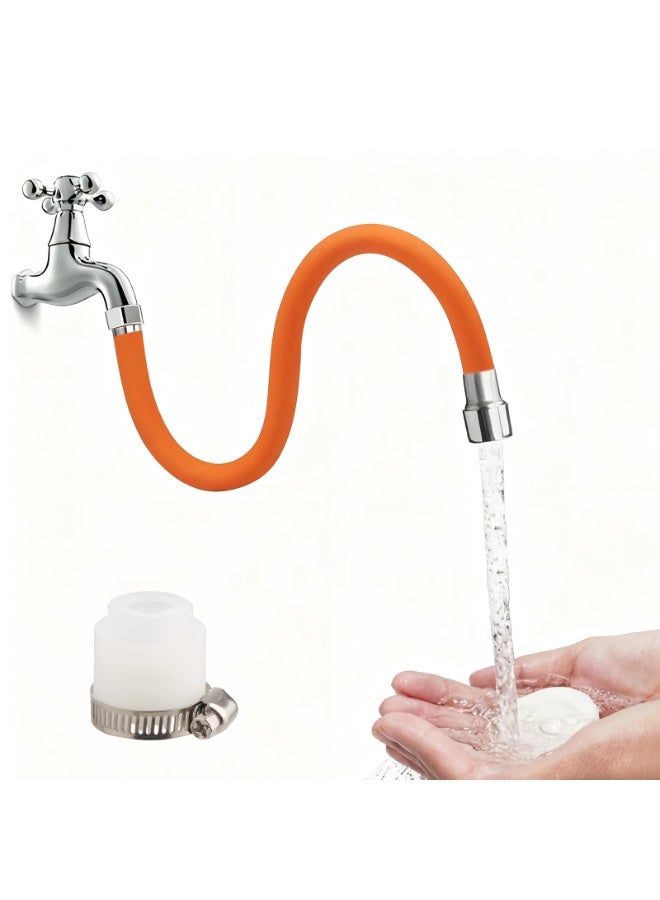 ACYYH Kitchen Sink Faucet Aerator Extension Kit, Anti Splash Attachment, Can be fitted to Kitchen, Sink Faucets, Bathroom Taps and Lavatory Faucets. - Image 1
