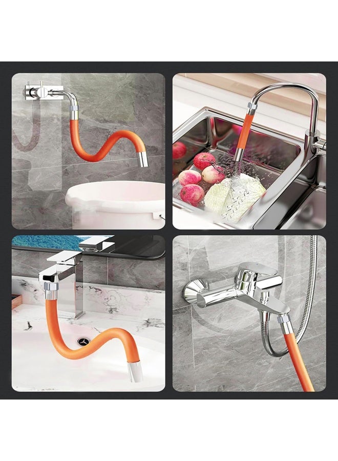 ACYYH Kitchen Sink Faucet Aerator Extension Kit, Anti Splash Attachment, Can be fitted to Kitchen, Sink Faucets, Bathroom Taps and Lavatory Faucets. - Image 5