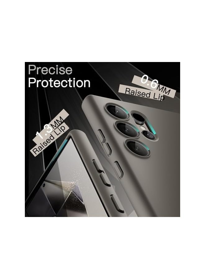 Jetech Slim Fit Case for Galaxy S24 Ultra 5G (NOT for S23 Ultra), Camera Lens Full Protection, Soft TPU Thin Protective Phone Cover with Matte Finish, Shockproof (Titanium Grey) - Image 5