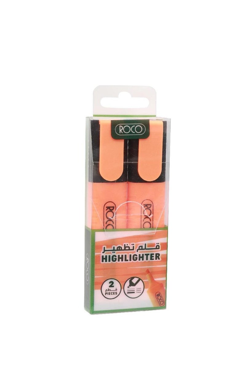 ROCO 120 Highlighter 1.2 - 5 mm Chisel Tip Orange - Image 1