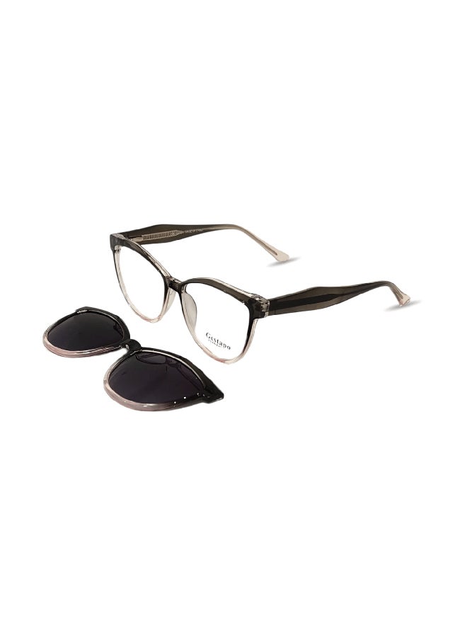 Gestapo Cat Eye Women Clip on Polarized