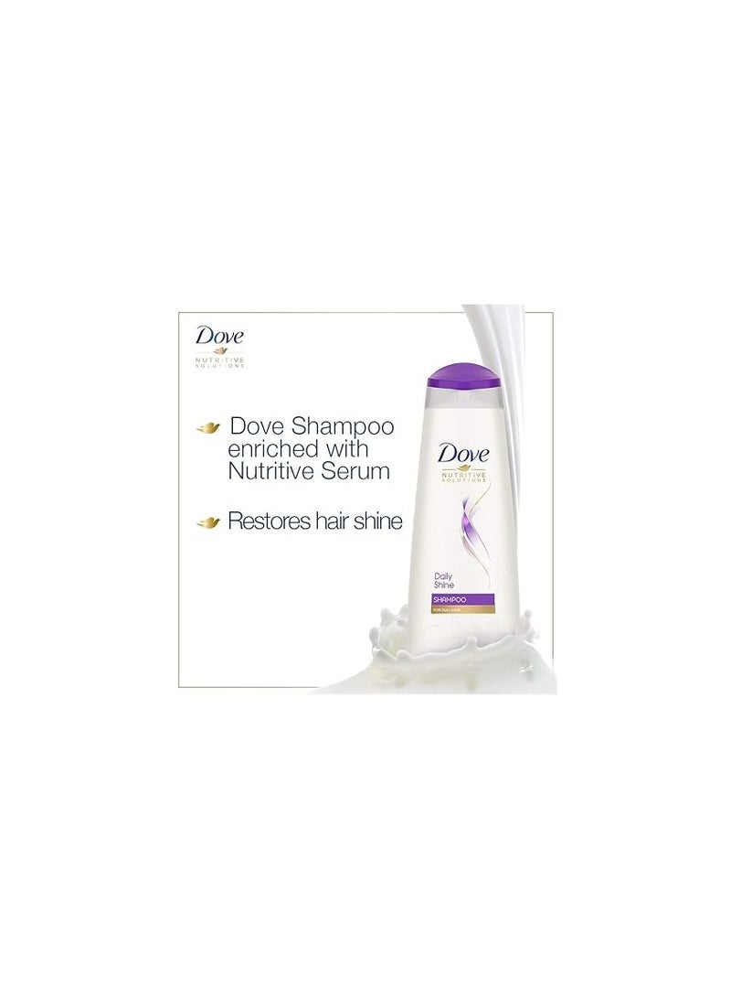 دوف شامبو دوف ديلي شاين أو شامبو تقوية الشعر الباهت والمتقصف يمنح الشعر نعومة وقوة - Image 3