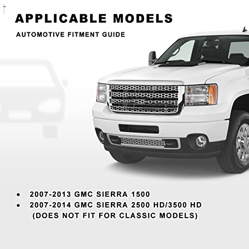 Winjet OEM Series for [2007-2014 Sierra] 2007 2008 2009 2010 2011 2012 2013 GMC Sierra 1500/2007-2014 GMC Sierra 2500 HD/3500 HD Clear Lens Driving Fog Lights with 12V 24W Bulbs - Image 5