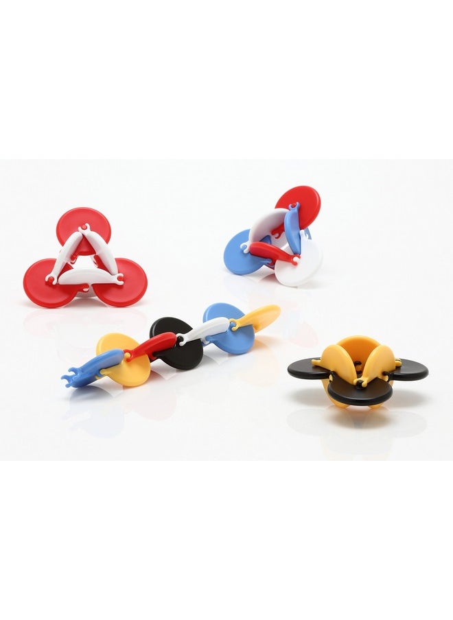 PLAYABLE ART PLAYABLE ART OSM - Forever Turning Kinetic Sculpture - Retail Gift Box Packaging, Blue  - Image 5