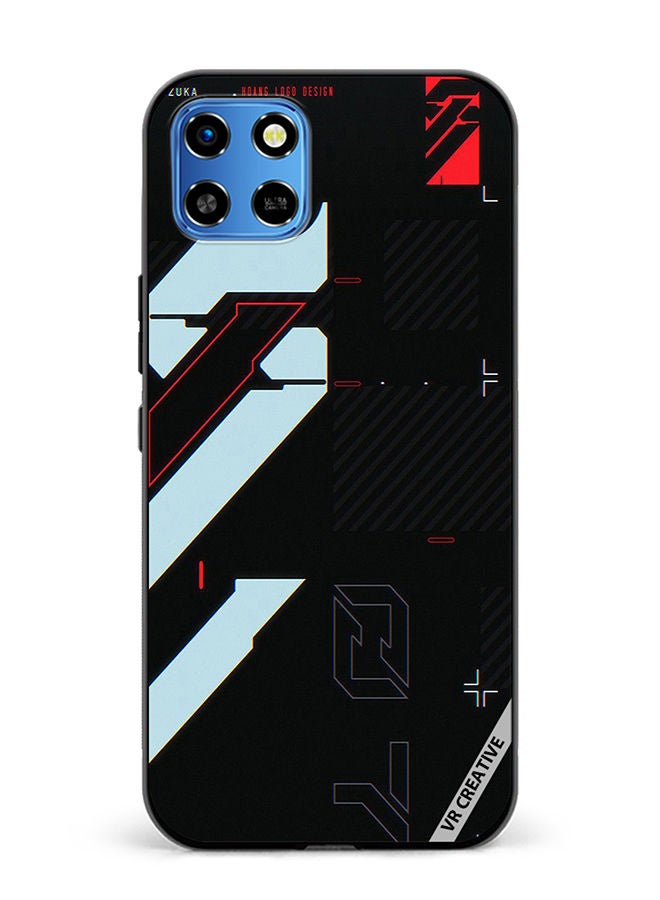 VR CREATIVE Protective Case Cover For Infinix Smart 6 HD Hoang Logo Design  Multicolour - Image 1