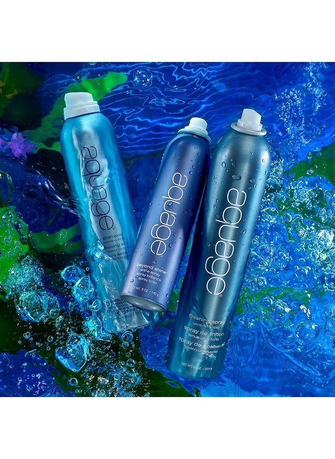 Aquage - AQUAGE Finishing Spray LOW VOC - 55% VOC, Firm Hold Hairspray, Delivers Humidity Resistance and Lasting Style Retention with Max Shine, 10 Oz - Image 1