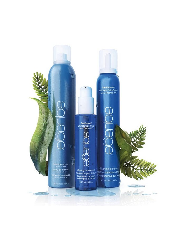 Aquage - AQUAGE Finishing Spray LOW VOC - 55% VOC, Firm Hold Hairspray, Delivers Humidity Resistance and Lasting Style Retention with Max Shine, 10 Oz - Image 1