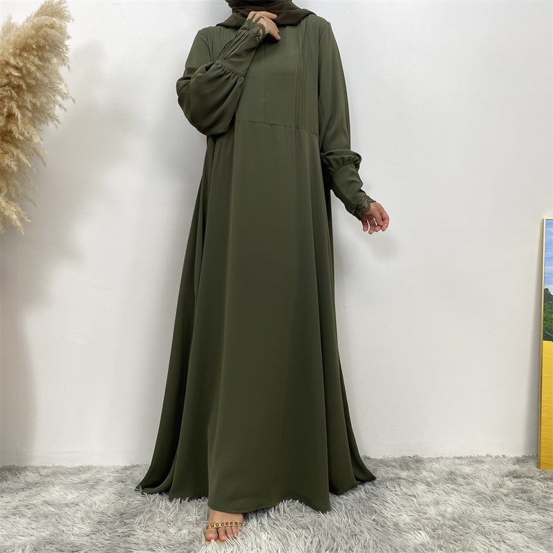 Cross-Border Fashion Dress with Front Zipper, Model 6693 - Image 3