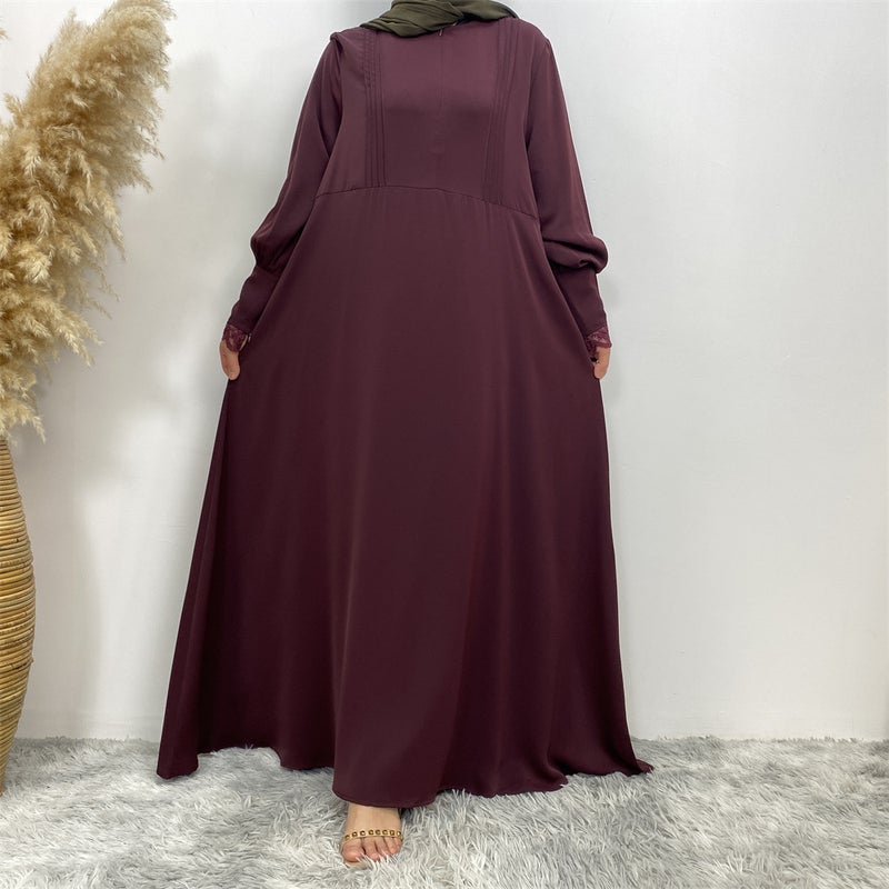 Cross-Border Fashion Dress with Front Zipper, Model 6693 - Image 4