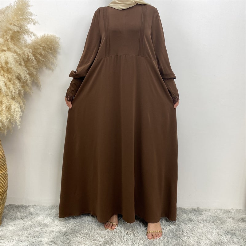 Cross-Border Fashion Dress with Front Zipper, Model 6693 - Image 2