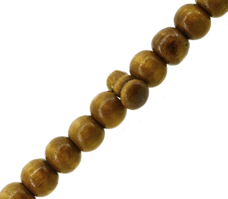 Mandala Crafts Mandala Crafts Wood Tasbih Prayer Beads - Misbaha Beads Muslim Prayer Beads for Men and Women - Wooden Islamic Prayer Beads Tasbih Beads Necklace  - Image 2