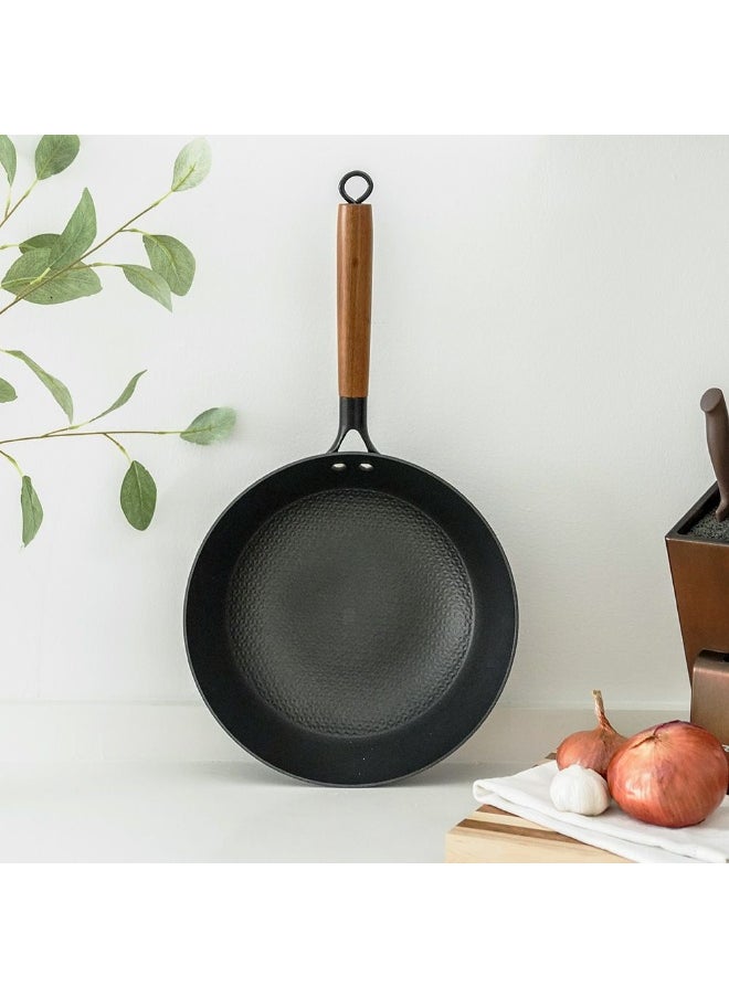 DANUBE HOME Chef'S Delight Light Cast Iron Fry Pan Durable Non-Stick Cooking Surface Even Heat Distribution Perfect For Frying Searing And SautÃ©ing -20Cm  - Image 3