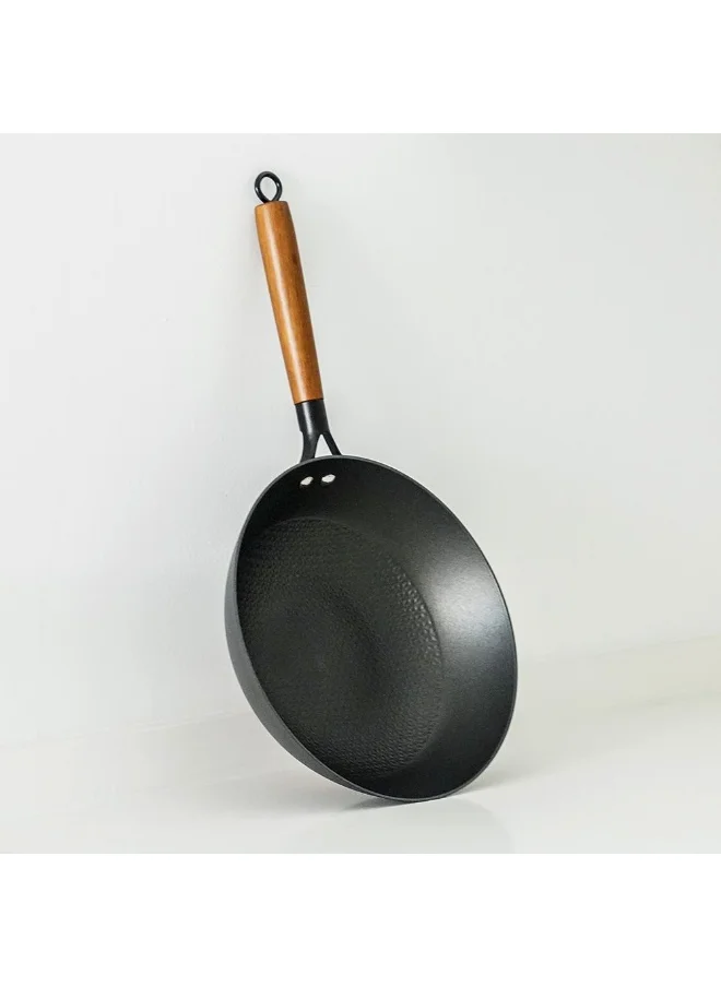 DANUBE HOME Chef'S Delight Light Cast Iron Fry Pan Durable Non-Stick Cooking Surface Even Heat Distribution Perfect For Frying Searing And Sautéing -20Cm