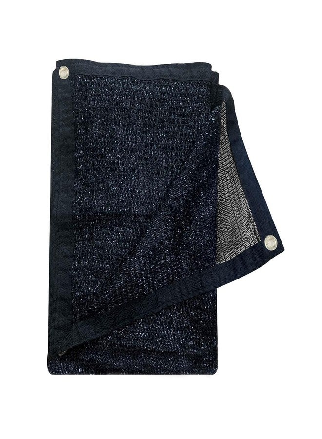 Cool Area 55% Sun Shade Cloth Mesh Tarp with Grommets for Plant Cover Patio Canopy Garden Pergola Greenhouse Car Barn Kennel 6.5ft x10ft Black - Image 1
