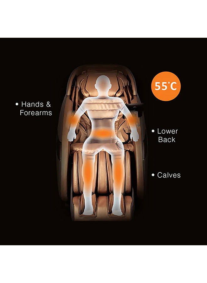 BACK COMFORT Luxury massage chair with 10 auto programs - Brown - Back Comfort - Image 2