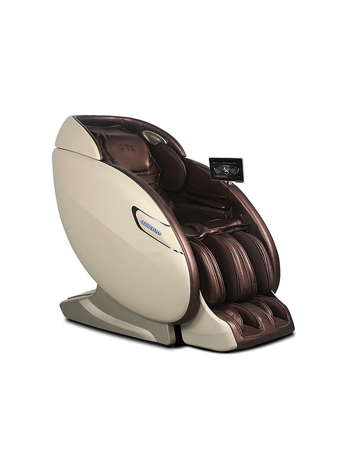 BACK COMFORT Luxury massage chair with 10 auto programs - Brown - Back Comfort - Image 1