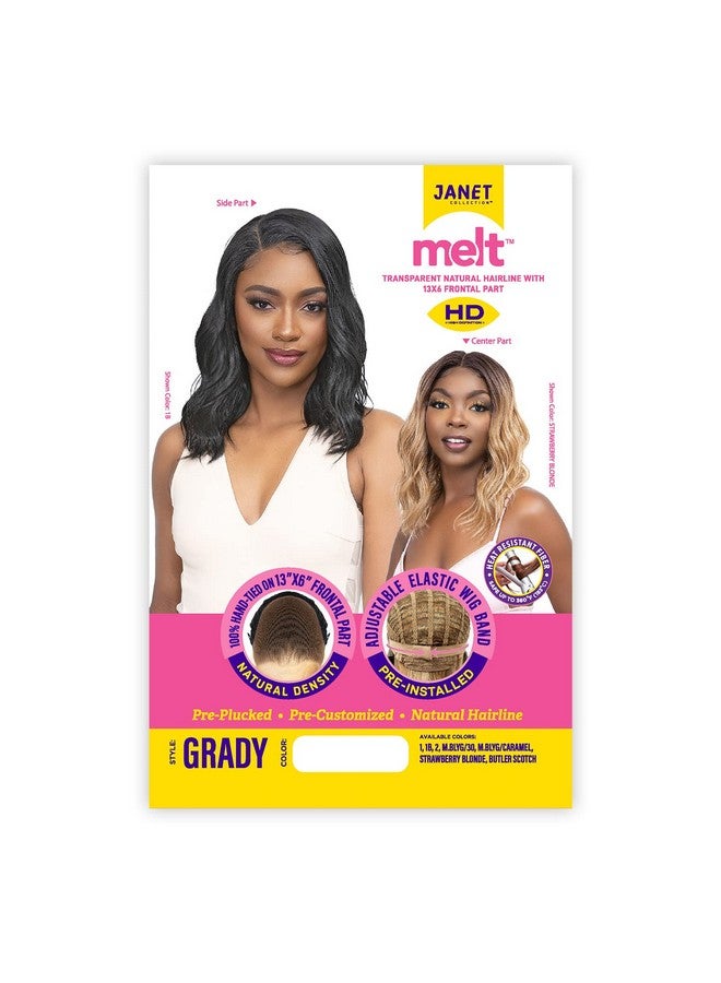 Janet Collection Anet Collection Hd Swiss Lace Front Wig Melt Handtied 13X6 Frontal Part Grady (1) - Image 3