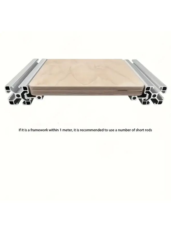 Model 2020A 4pcs Aluminum T Slot Panel Holders For 20 30 40 Series Framing Systems - Image 3