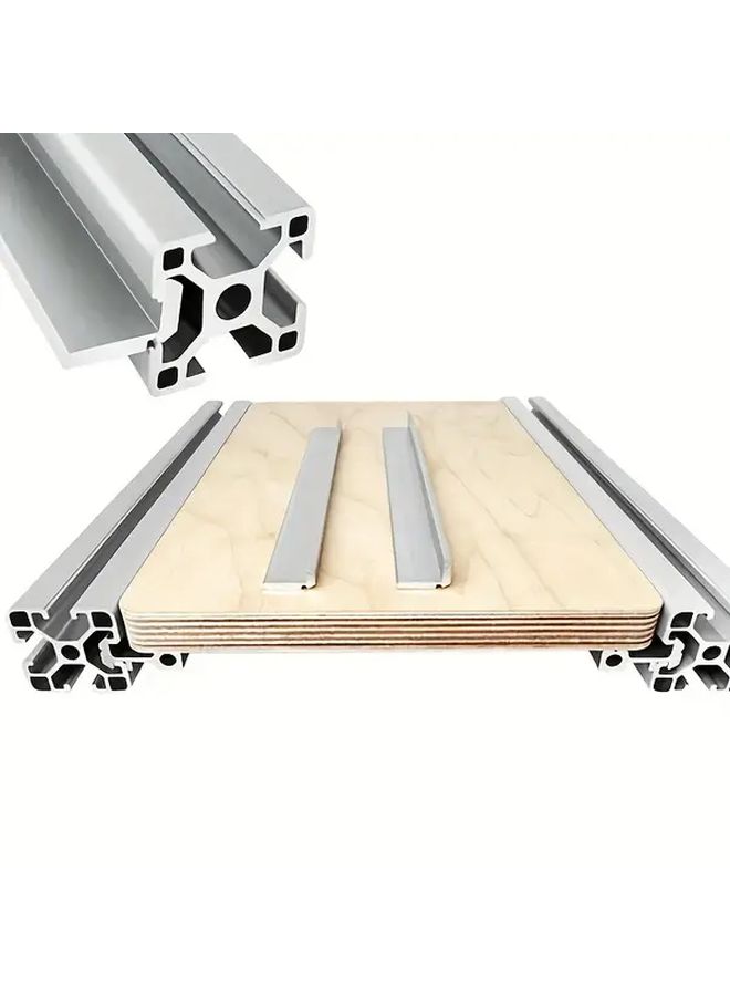 Model 2020A 4pcs Aluminum T Slot Panel Holders For 20 30 40 Series Framing Systems - Image 4