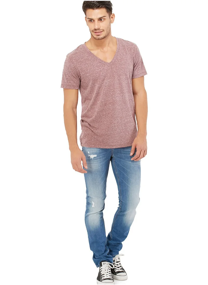 AV Bros AVB06 Ripped Straight Jeans