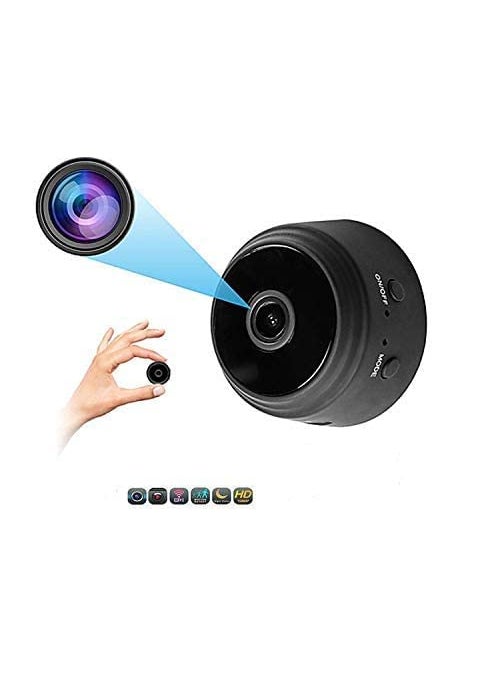CAMLEIGH CAMLEIGH Spy WiFi Magnet Camera 1080P HD Hidden Camera Small Wireless Home Security Surveillance Cameras with Night Vision Black  - Image 1