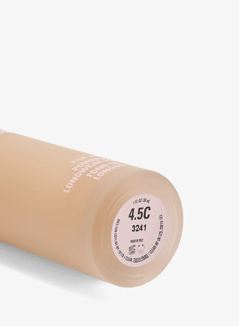 Kylie Cosmetics Power Plush Longwear Foundation - 4.5C, 30Ml
