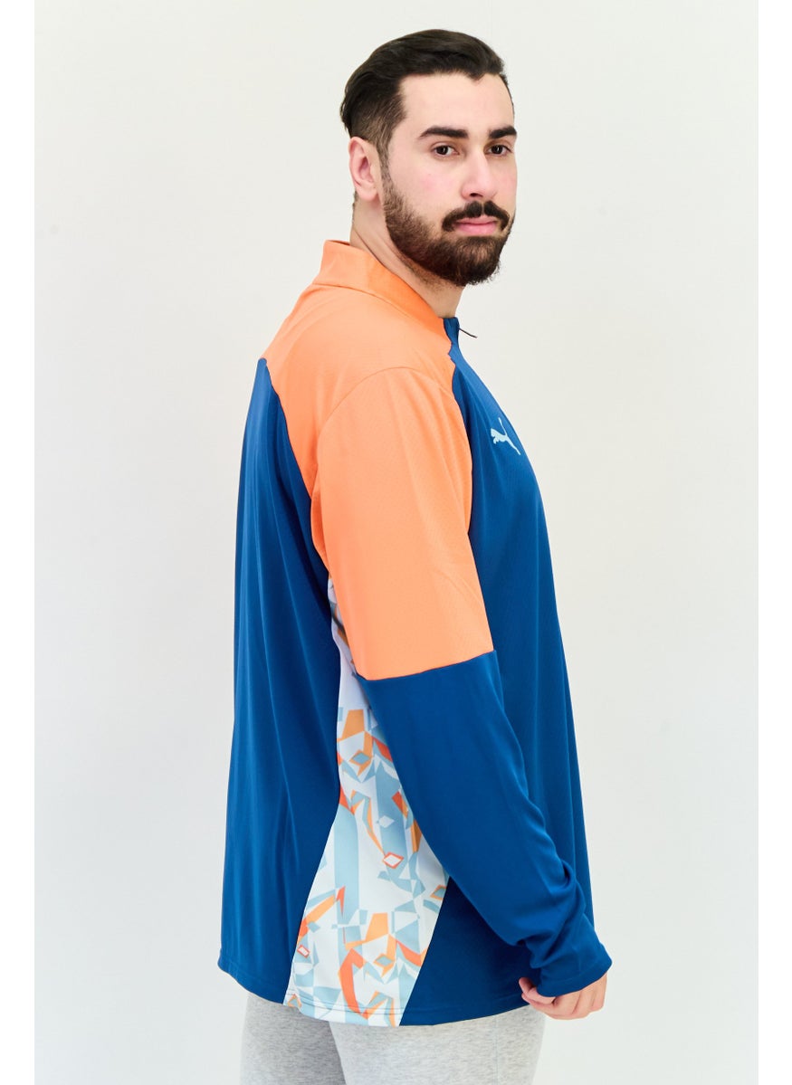 PUMA Men Slim Fit Long Sleeves Neymar Junior Training Jacket, Multicolor  - Image 3