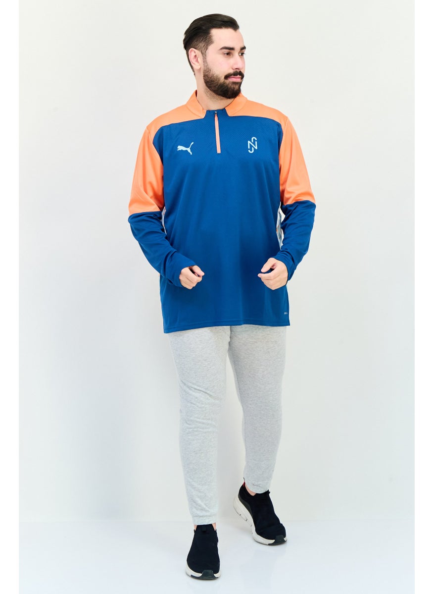 PUMA Men Slim Fit Long Sleeves Neymar Junior Training Jacket, Multicolor  - Image 2