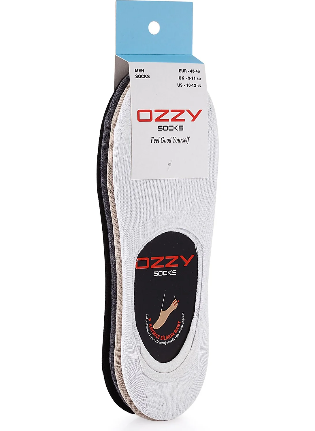 Ozzy Socks 12-Piece Unisex Seamless Ballet Socks