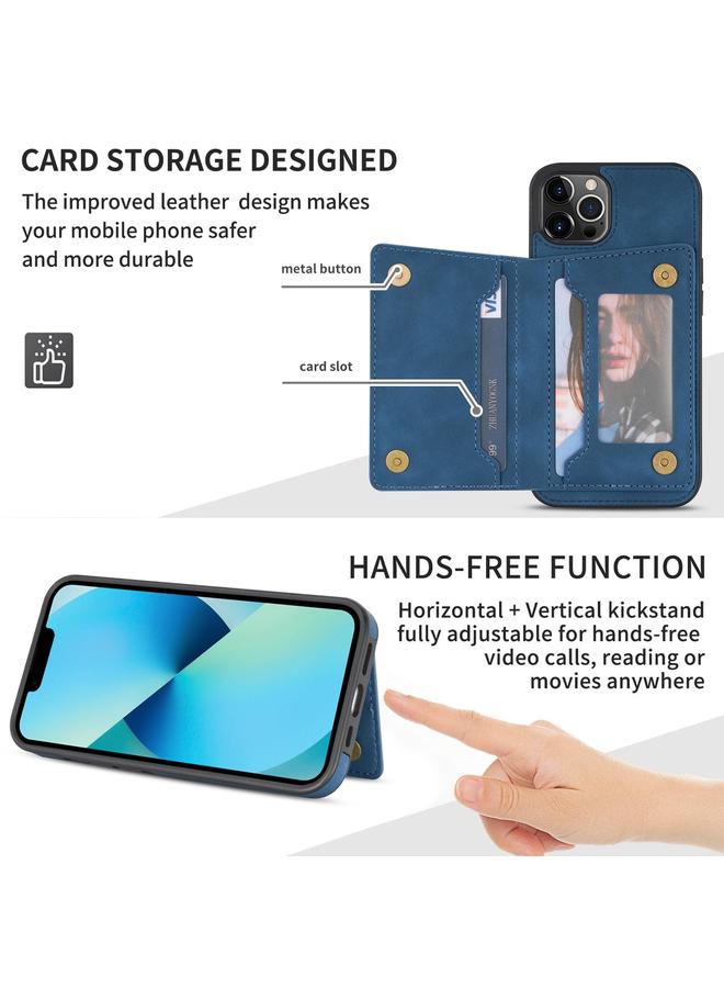 اس-توب جراب لهاتف iPhone 14 مع حامل بطاقة خطي - Image 3