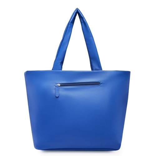 Caprese Merlin Tote Bag, Large-Blue | Stylish Handbag for Women | Spacious, Versatile Office & Daily Essentials Tote | Top Zip Closure - Image 2