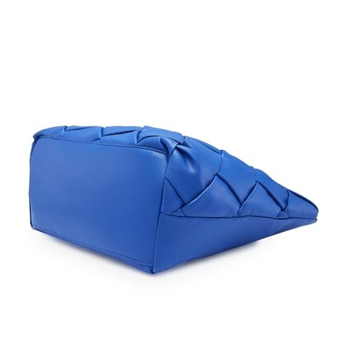 Caprese Merlin Tote Bag, Large-Blue | Stylish Handbag for Women | Spacious, Versatile Office & Daily Essentials Tote | Top Zip Closure - Image 5