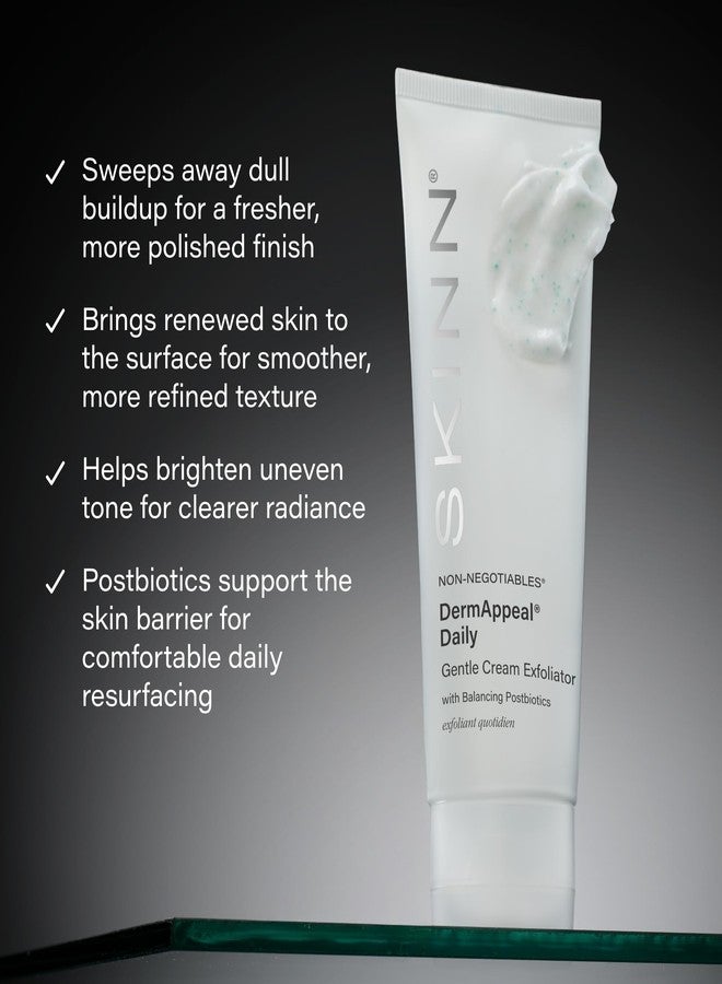 SKINN Dermappeal Moisturizing Face Scrub - Gentle Face Exfoliator, 2oz - Image 3