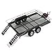 VNUHV Metal Dual Axle Scale Trailer Kit for 110 RC Crawler Truck Axial SCX10 TRX4 TRX6 Redcat GEN8 RGT 86100 SMT Tamiya CC01 - Image 4
