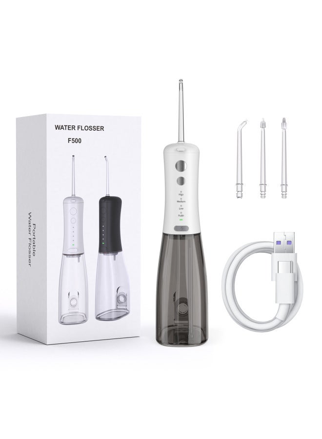 350ml Large-capacity Adult Household Electric Water Flosser With Pulse Function, Rechargeable Portable Cleaning Device