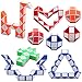 Yeetec 9 Pack 24 Blocks Magic Speed Cubes Mini Snake Cube Mini Plastic Puzzle Cube Toy for Kids Party Bag Fillers Party Supplies Random Color - Image 4