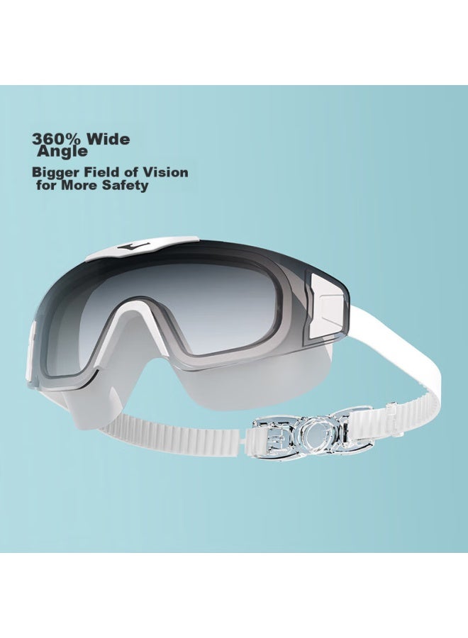 Erke Swimming Goggles, Large Frame For Adults, Waterproof And Anti-fog, High Definition, Frameless For Women, Professional Diving Goggles - Image 3